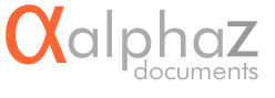 alphaZ documents