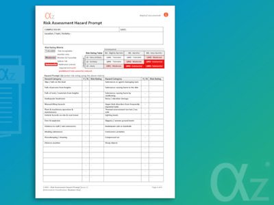 F-HS3 Risk Assessment