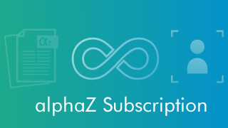 alphaZ subscription