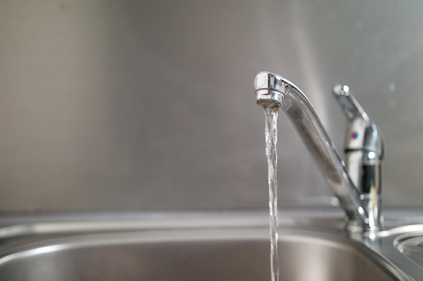 Running tap in business premises 